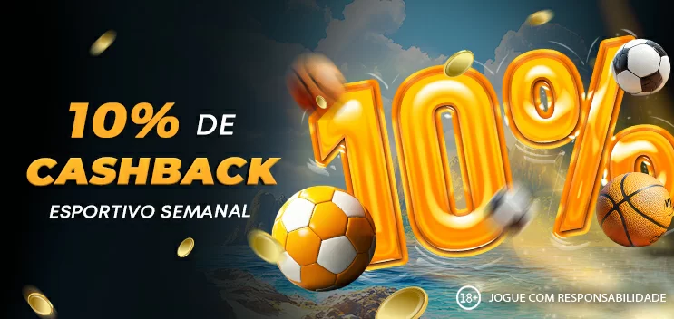 10% de Reembolso Semanal de Esportes