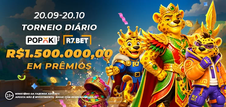 Torneio DIARIO R7 PopOK 1.500.000,00 Reais em Premios