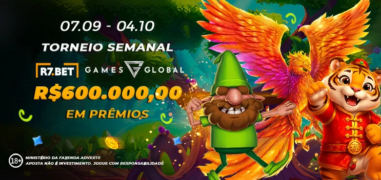 Torneio SEMANAL R7 Games Global 600.000,00 Reais em Premios