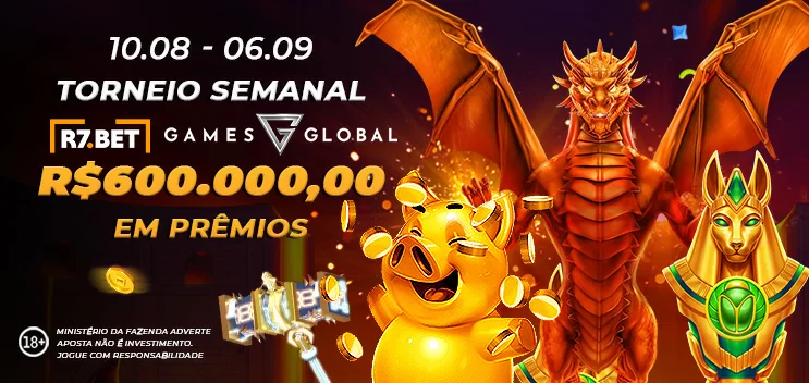 Torneio SEMANAL R7 Games Global 600.000,00 Reais em Premios