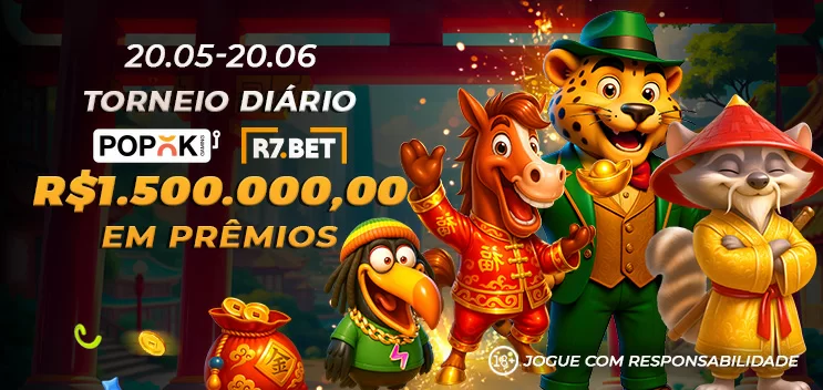 Torneio DIARIO R7 PopOK 1.500.000,00 Reais em Premios