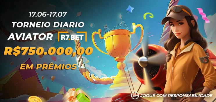 Torneio DIARIO R7 Aviator 750.000,00 Reais em Premios