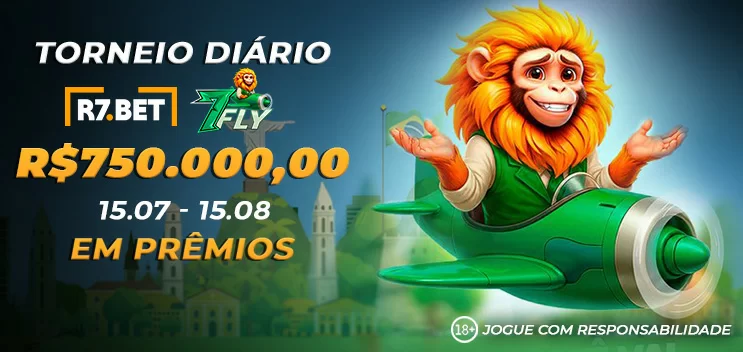 Torneio DIARIO R7 7FLY 750.000,00 Reais em Premios